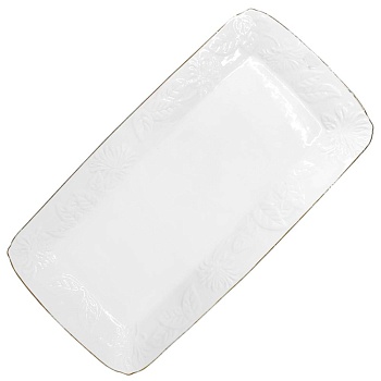 Блюдо прямоугольное 36*17,5см. Golden Rose