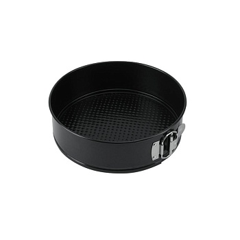 Форма разъемная 22,5*6,5см. антипригарная, черная