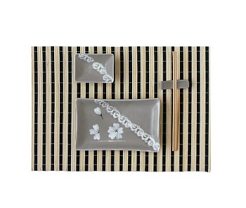 Набор для суши 10 предметов 2 персоны Орнамент