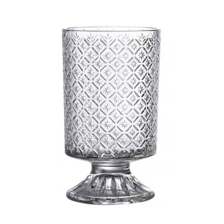 Ваза кубок, 18*11см Снежинка