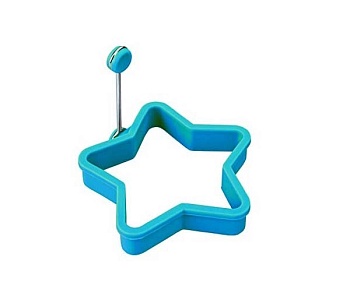 Форма звезда для яйца силикон 10*2см. L