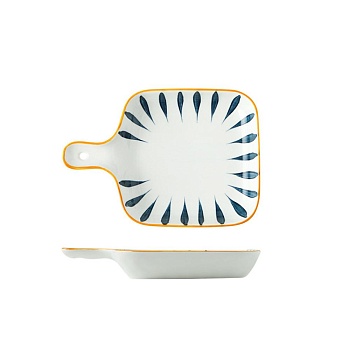 Тарелка закусочная 16см Морская Коллекция