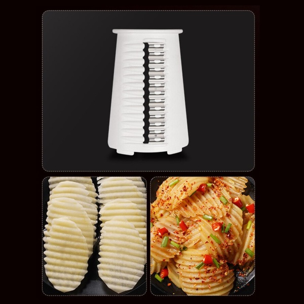 Слайсер для овощей 5 насадок +кисточка 26*18 см