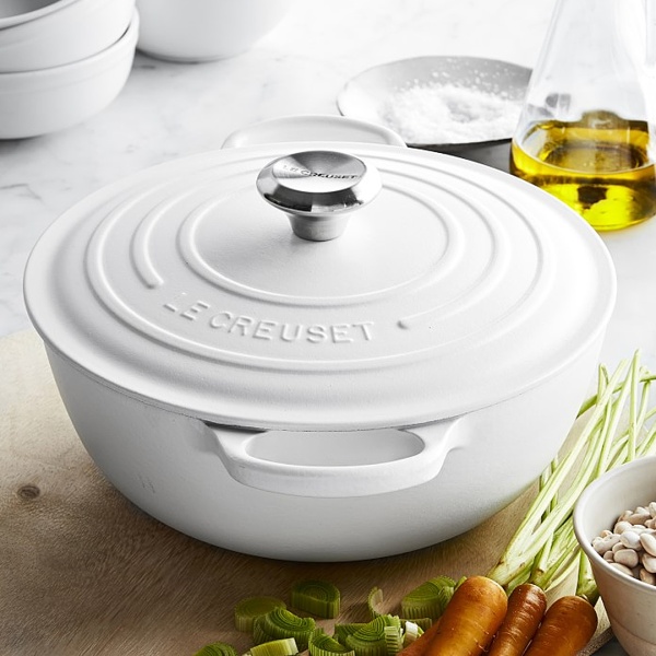 Кастрюля 26см 4,1л белая