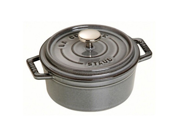 Кокот серый графит 28см. 5,85л.