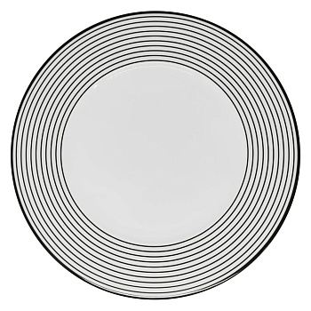 Тарелка 26,5см. Cheers Rings