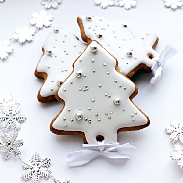 Форма для печенья, 5предметов пластик Елка