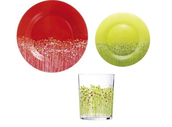 Сервиз столовый 18 предметов 6 персон Flowerfield