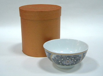 Салатник 6шт 11см. Павлин серый