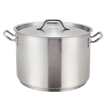 Кастрюля 24*14см. 4,5 л. сталь Гастроном