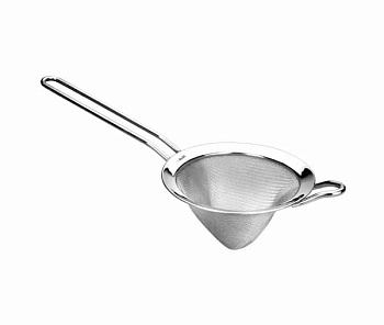 Сито с ручкой, коническое 15см.