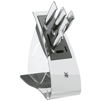 Набор ножей 5 предметов+подставка Grand Gourmet