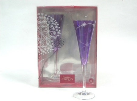 Рюмка 150мл. аметист 2шт Christmas Star