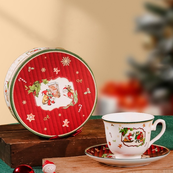 Чайная пара 220 мл, Рождество