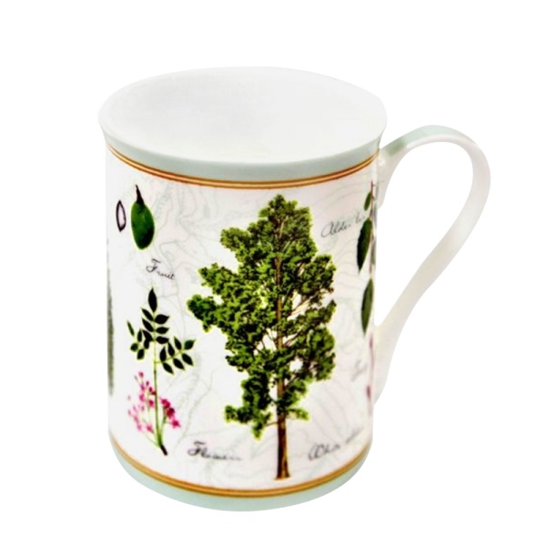 Кружка 350мл, Лиственные