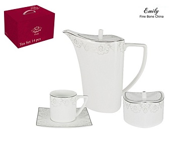 Сервиз чайный 14 предметов Вероника