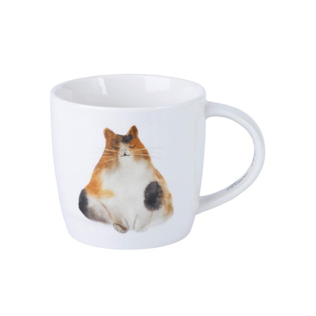 Кружка 400 мл. Довольный кот