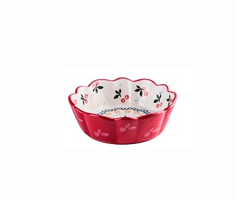 Салатник керамический, 15см. Деревенский сад