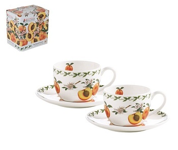 Набор кофейный 4 предмета Абрикос