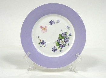 Набор тарелок 2 предмета 19см. Виолет