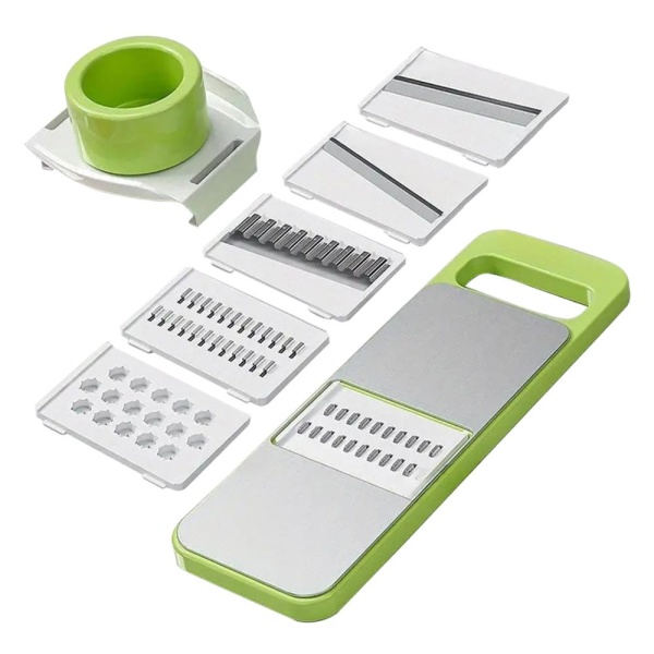 Терка с защитой, 6 насадок