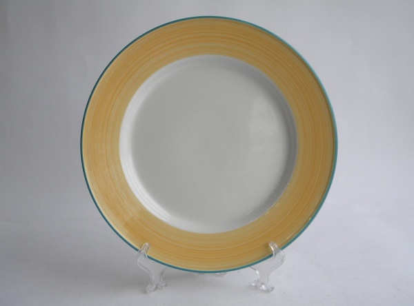 Тарелка 27см. chop Rio Yellow