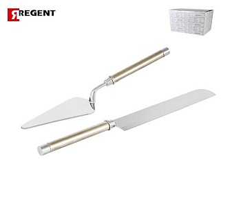 Набор для торта 2 предмета нож, лопатка Перле