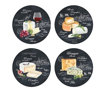 Набор тарелок 19см WORLD OF CHEESE