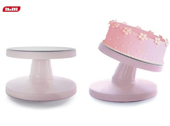 База для торта наклонная пластик, 23см.