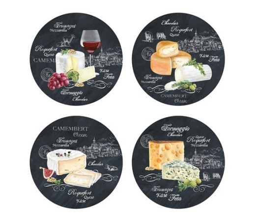 Набор тарелок 19см WORLD OF CHEESE