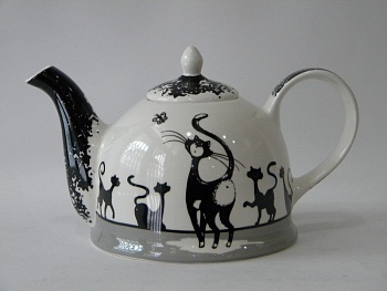 Чайник 1,8л. Cat Black & White