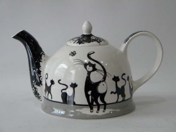 Чайник 1,8л. Cat Black & White