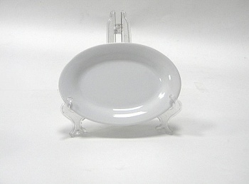 Блюдо овальное 18см. Snow White