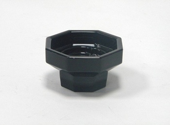 Подсвечник 4.5х8см. 2шт черный Octime