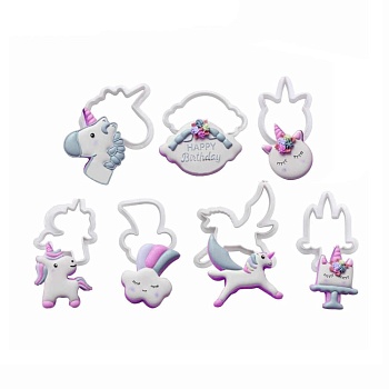 Форма для печенья 8 штук Единорог
