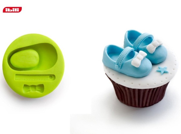 Форма для мастики 3D Туфельки I