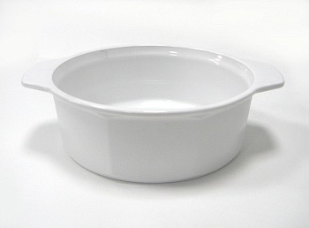 Кастрюля без крышки 1,5л белая d20см. Octime