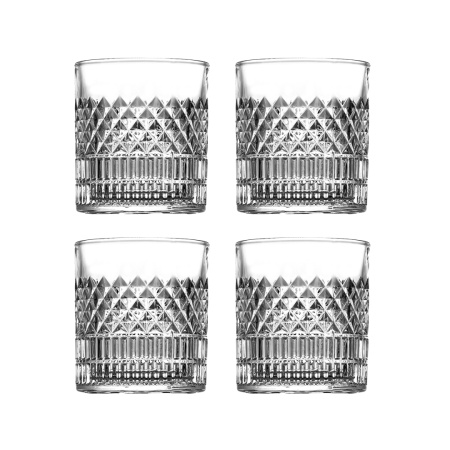 Стакан O-F 330 мл 4шт Грани