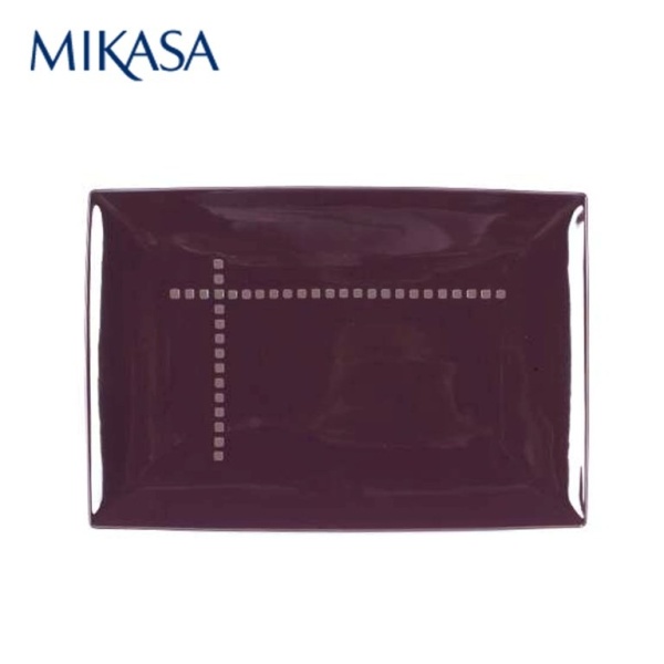 Блюдо прямоугольное 29см Viewpoint purple