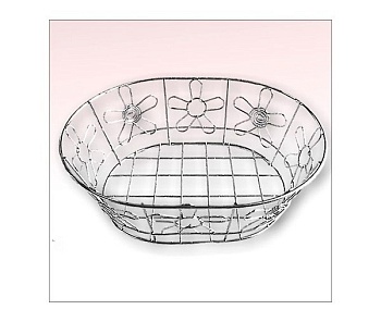 Корзина для фруктов 26см Цветок