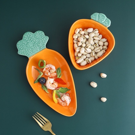 Блюдо 18,5*11см Морковь