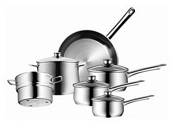 Набор кастрюль 10 предметов Diadem Plus