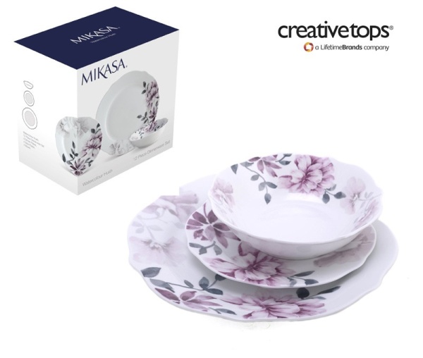 Сервиз столовый 12 предметов 4 персоны Watercolour Hush