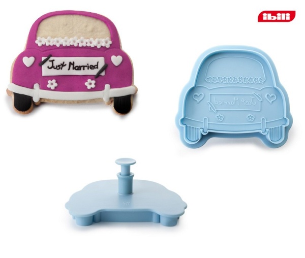 Форма для печенья 11*10см. Свадебная Машина