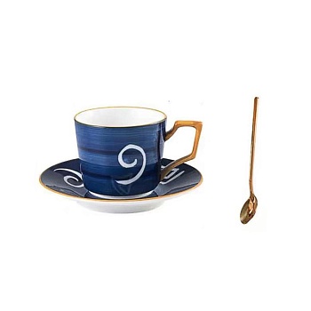 Чайная пара 200 мл Морская коллекция