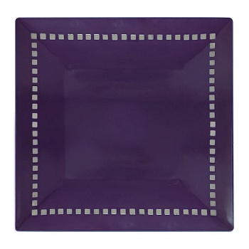 Блюдо квадратное 27см Viewpoint purple