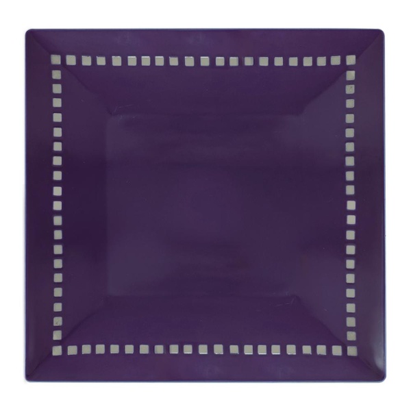 Блюдо квадратное 27см Viewpoint purple