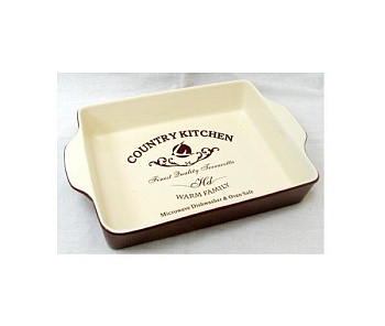 Лоток 27*22см. прямоугольный Кантри