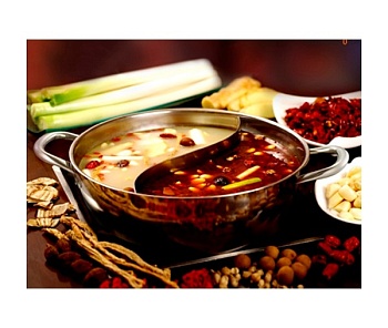 Кастрюля для хого стек крышка 28см.