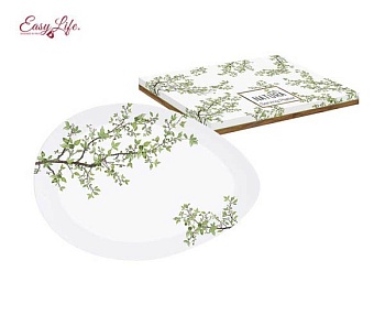 Блюдо овальное 29см. Nature